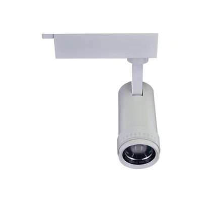 COB LED Focus Light Track Light con alloggiamento in alluminio integrato e lente antibrillo