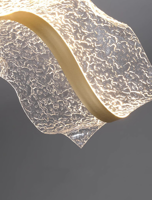 Finitura oro 35W cristallo lampadario per casa creativa retrò tenere camera da letto semplicità