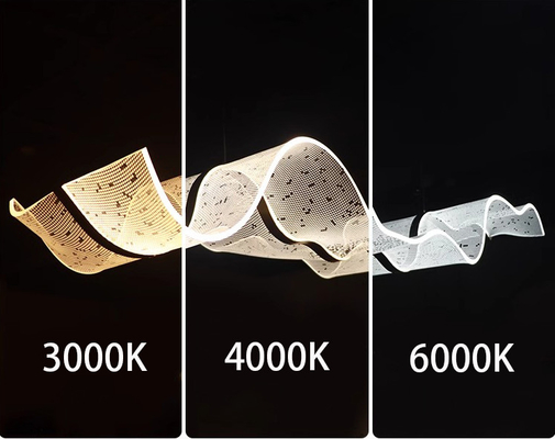 Indice di riproduzione del colore 90 Ra Controllo del interruttore lampadario di cristallo per camera da letto creativa retro