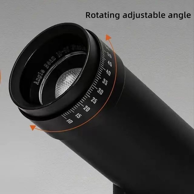 90 Ra 1CCT Driver incorporato Anti-abbagliamento 10-60 gradi Lente zoomabile LED Focus Light Track Light 0,8kg