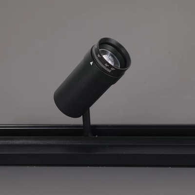 1CCT corpo della lampada in lega di alluminio 10-60 gradi lente zoomable LED luce di fuoco luce di pista