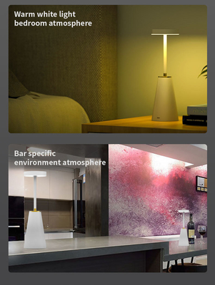 Tre CCT Dimming Stepless LED illuminazione decorativa lampada da tavolo per la stanza da letto DIY Design
