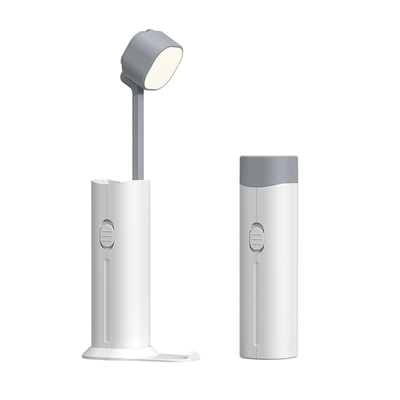 1200/5000mAH Batteria ricaricabile colore rosso USB LED occhio protezione lampada da tavolo potente