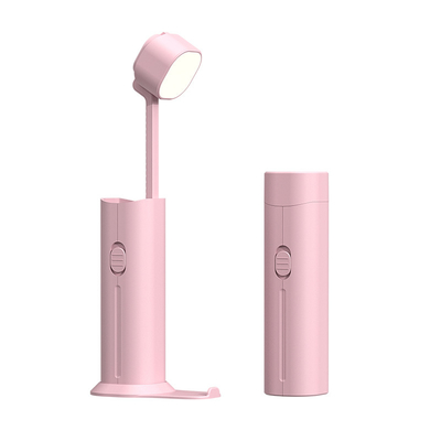 1200/5000mAH Batteria ricaricabile colore rosso USB LED occhio protezione lampada da tavolo potente