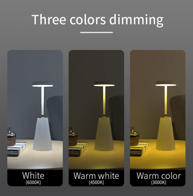 Interruttore Touch Metal Nightlight Atmosfera Lampada da tavolo per decorazione luminosa LED intelligente