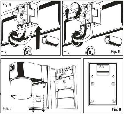 Moderno stile montatura a muro luce di sicurezza 9W LED Sconce di parete con 800lm Flux luminoso