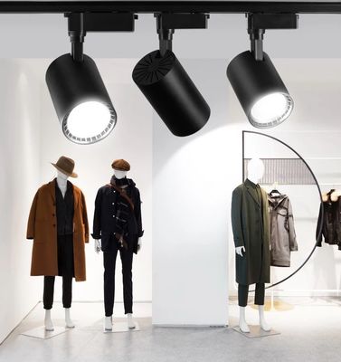 10W 4 fase Wire regolabile COB Spot Mini Rail LED Track Light con design moderno