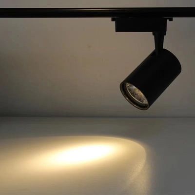 10W 4 fase Wire regolabile COB Spot Mini Rail LED Track Light con design moderno