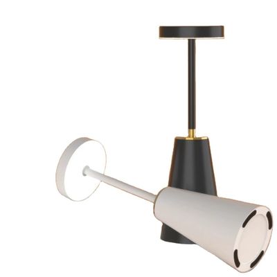 Lampada da tavolo intelligente a sfumatura ABS a sfumatura a tocco con accensione e illuminazione dell'atmosfera