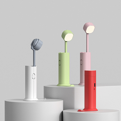Lampada da tavolo portatile a LED 5W Lampada da tavolo ricaricabile con dimmer di supporto e sorgente luminosa