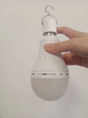 Lampadina a LED a batteria ricaricabile a ioni di litio 12W E27 B22 per uso sanitario e di emergenza
