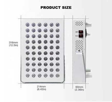 Sperimenta il miglior ringiovanimento della pelle con la nostra maschera a fotoni a LED blu rosso 316*214*60 MM