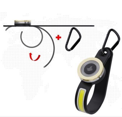 15000 ore di lavoro Multifunzionale luce di testa ricaricabile per il campeggio all'aperto