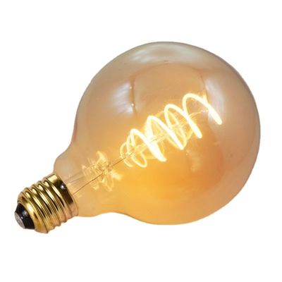 Lampada a filamento a LED Lettera di felicità per la famiglia Lampada a spirale unica a LED 0,2 kg Luce decorativa