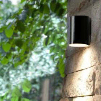 Difusore in policarbonato 9w 18w Lampada da parete per corridoio da giardino esterno