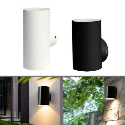 Difusore in policarbonato 9w 18w Lampada da parete per corridoio da giardino esterno