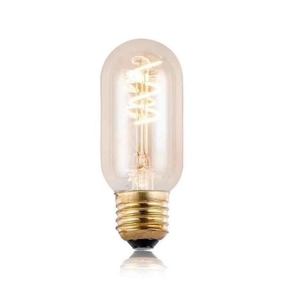 T45 Bulbo a filamento a spirale Vintage Soft Flexible LED Light con 50000 ore di vita utile