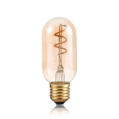 T45 Bulbo a filamento a spirale Vintage Soft Flexible LED Light con 50000 ore di vita utile
