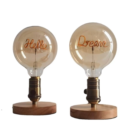 Lampada per l'atmosfera festiva a lampadina E27 a LED decorativa con design unico e certificato CE