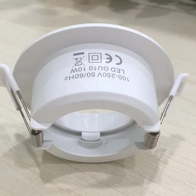 Fonte luminosa a LED di design moderno, telaio di luce con angolo regolabile del fascio e supporto GU10