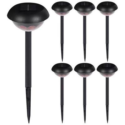 1W Alta luminosità LED Giardino luci stradali con lampada superiore a colonna a fusione a stampo e CRI Ra 70