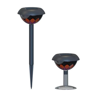 1W Alta luminosità LED Giardino luci stradali con lampada superiore a colonna a fusione a stampo e CRI Ra 70