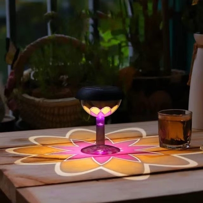 1W Alta luminosità LED Giardino luci stradali con lampada superiore a colonna a fusione a stampo e CRI Ra 70