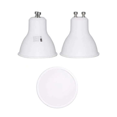 6W GU10 lampadine a LED con angolo di raggio di 120 gradi e 30000 ore di lavoro