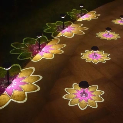 Lampade di proiezione solare e lampada a colonna di fusione a stampo con LED ad alta luminosità