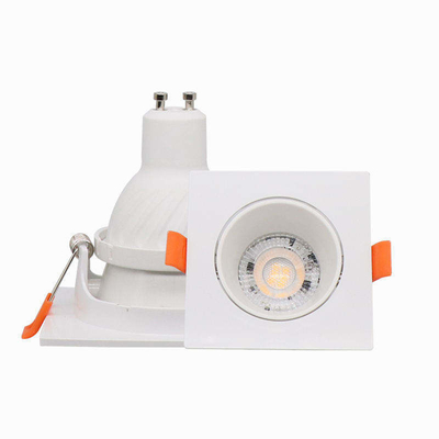 5w Mr16 Gu10 Hotel Square Mini Smart Anti Glare soffitto regolabile superficie senza guarnizioni luce a LED intagliata Downlights