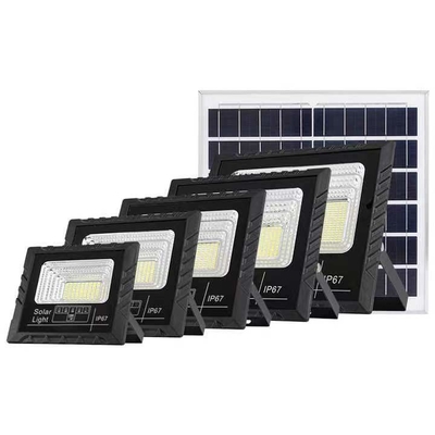 Stadio di magazzino impermeabile nero luce solare a LED