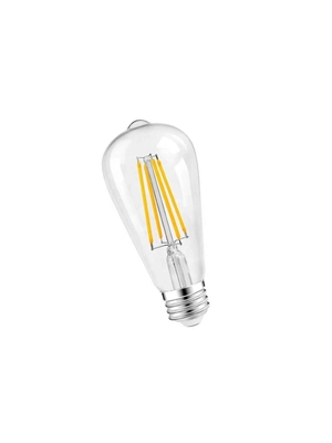 Soluzioni per l'illuminazione residenziale ST64 E26 7W 800LM Lampadina a filamento a LED scura 3000K 120V/60Hz