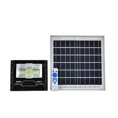 95lm/w Acque resistenti magazzino stadio luce solare di ricarica proiettore luce solare all'aperto