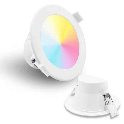 TH0356 Fonte di illuminazione a LED 18W per la decorazione dell'ufficio domestico Dimmabile Smart RGB Downlight