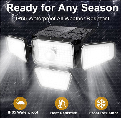270 LED Sensore di movimento LED impermeabile a led luce solare a parete impermeabile e facile da installare