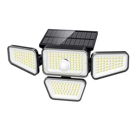 270 LED Sensore di movimento LED impermeabile a led luce solare a parete impermeabile e facile da installare