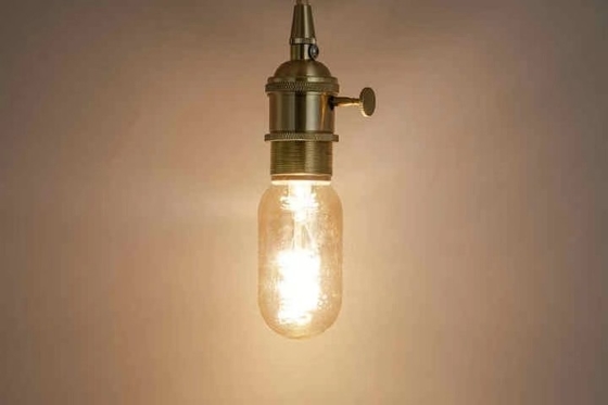 Bianco morbido caldo 2300K T45 E27 E26 B22 Lampada a filamento Vintage Flessibile 3W