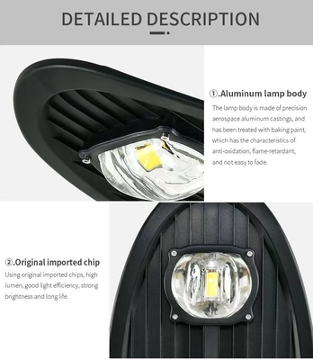25W Ip65 impermeabile di emergenza illuminazione esterna 2800lm Streetlight 1 ora di lavoro