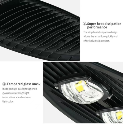 25W Ip65 impermeabile di emergenza illuminazione esterna 2800lm Streetlight 1 ora di lavoro