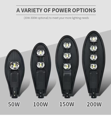 25W Ip65 impermeabile di emergenza illuminazione esterna 2800lm Streetlight 1 ora di lavoro