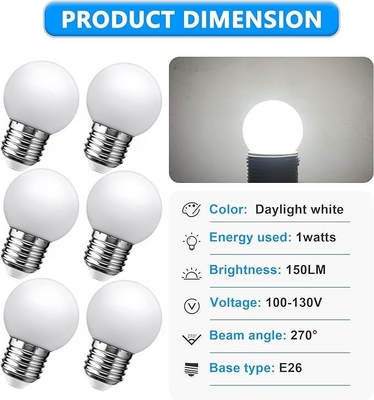 Lampada LED per bagno 15W Equivalente E26 Base a vite media Bianco fresco