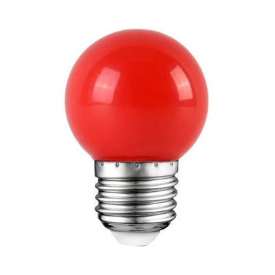 LED G45 Globo Luci di Natale 1W Notte colorata Mini Edison E26 15W Equivalente lampadina rossa