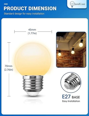 G45/Golfball LED Bulb/5W Illuminazione domestica personalizzabile Luce interna 110v/220v Lampada LED
