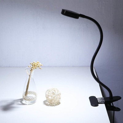 DIY 450lm lettura personalizzata a 360 gradi flessibile colletto di gallina piccola lampada da scrivania a LED