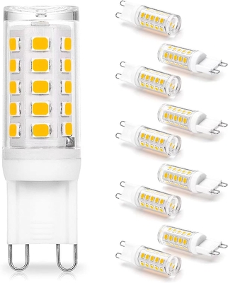 G9 lampadina a LED 4W 40 Watt T4 Dimmabile 2700K Morbido Caldo Bianco 120V senza lampadario lampadario illuminazione 450LM