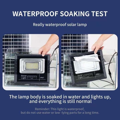 Lampada Flusso luminoso lm 300lm-800lm IP65 Proiettore solare per interruttore di orario esterno