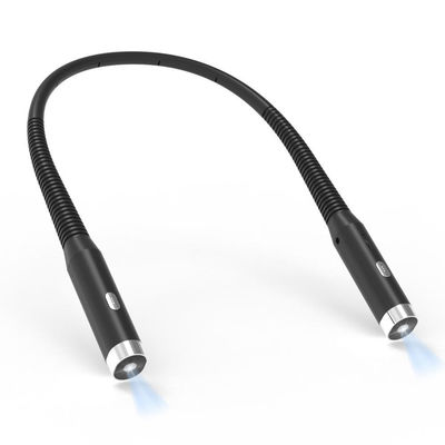 LED portatile flessibile per il collo appeso a carica luce da libro per la protezione degli occhi e la lettura