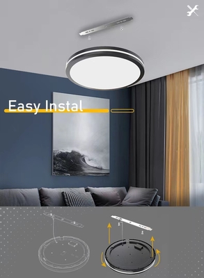 2700K Luce notturna 10in/13in/15in Decorazione della stanza interna Luci da parete Lampada a LED Illuminazione moderna Lampada da soffitto a LED
