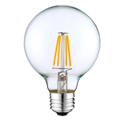 4W G125 E26 LED Sapphire Filament Global Bulb per il pulsante manuale e il supporto di attenuazione