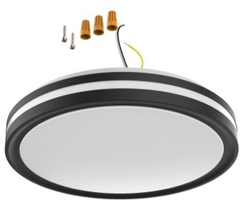 5CCT 2000K Night Light Modern Dome Light Lampada di soffitto a LED da 10 pollici/13 pollici/15 pollici per l'illuminazione domestica